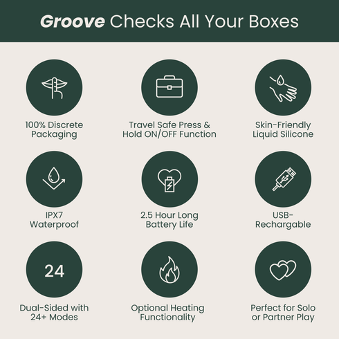 Groove Dual-Sided Wand Vibe